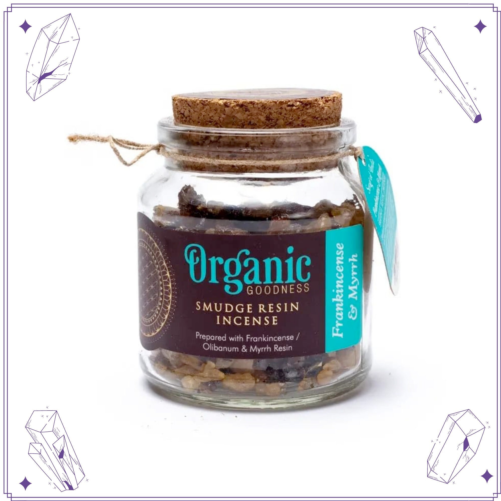 Encens Résine Oliban et Myrrhe