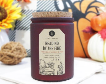 Reading by the Fire - 11oz Double Wick Candle
