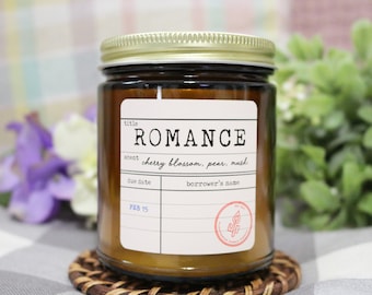 Romance (Genre Collection) - 8oz Soy Blend Candle