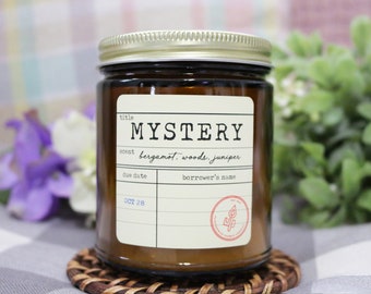 Mystery (Genre Collection) - 8oz Soy Blend Candle
