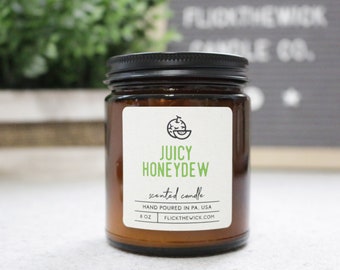 Juicy Honeydew - 8oz Candle