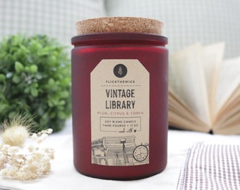 Vintage Library - 11oz Double Wick Candle