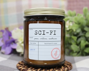 Sci-Fi (Genre Collection) - 8oz Soy Blend Candle