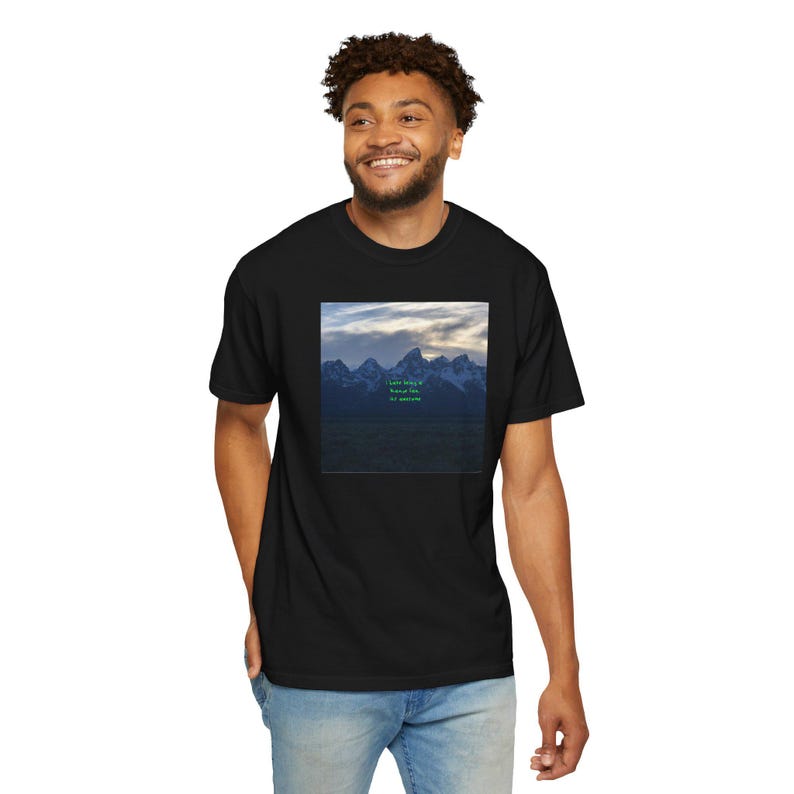 I Hate Being A Ye Fan Album T-shirt | Graphic Tee image 3