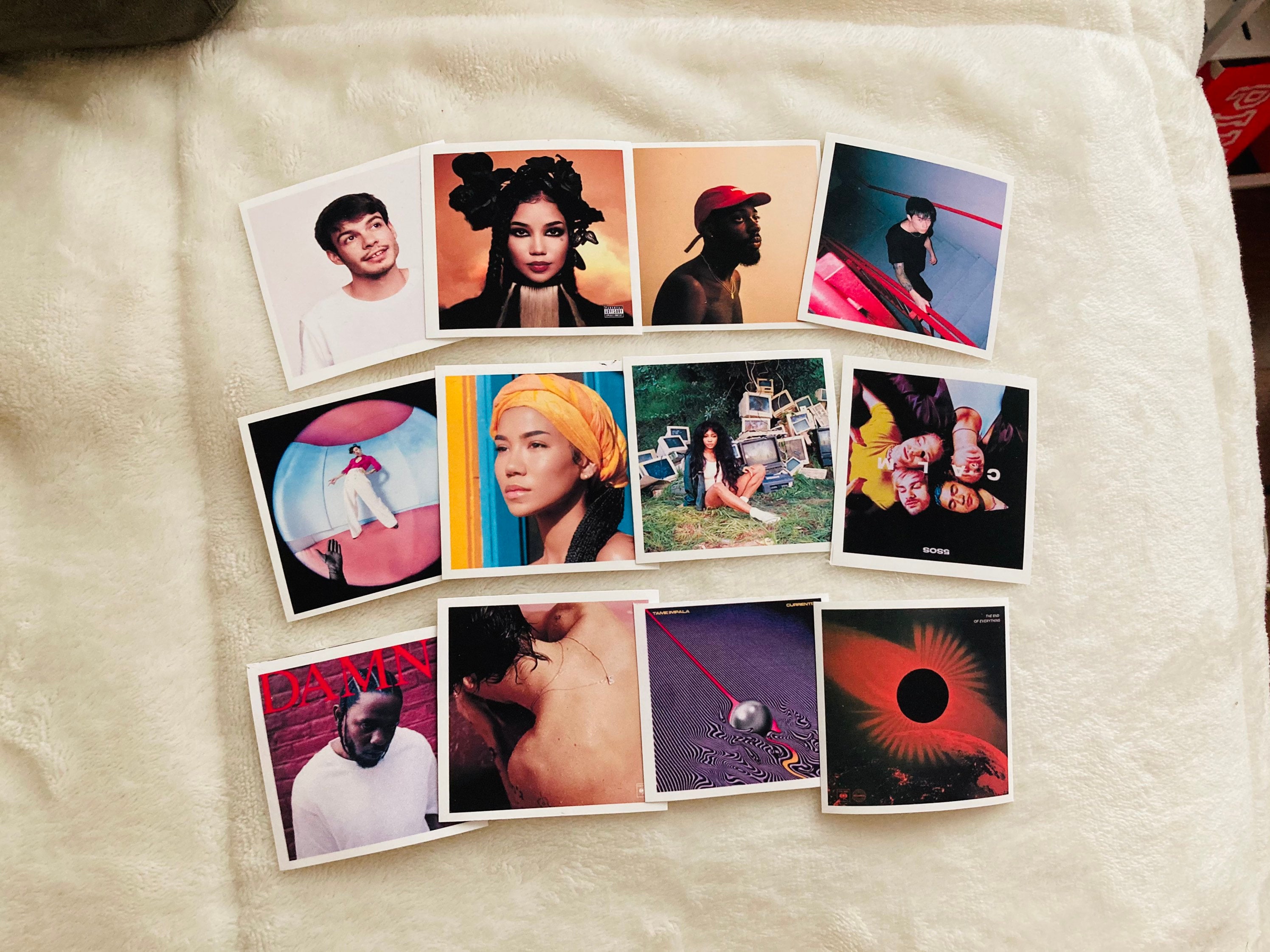 Album Cover Stickers PACK OF 6 Etsy