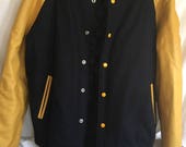 RETRO 1995 Vintage DAVID LETTERMAN WorldWide Pants Inc. Jacket Size L
