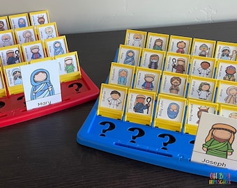 Christmas Nativity Guess Who?™ | Guess Who?™ Game Cards | Christian Christmas Game for Kids