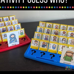 Christmas Nativity Guess Who?™ | Guess Who?™ Game Cards | Christian Christmas Game for Kids