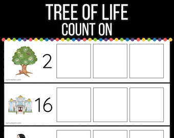 Tree of Life Number Count On 0-50