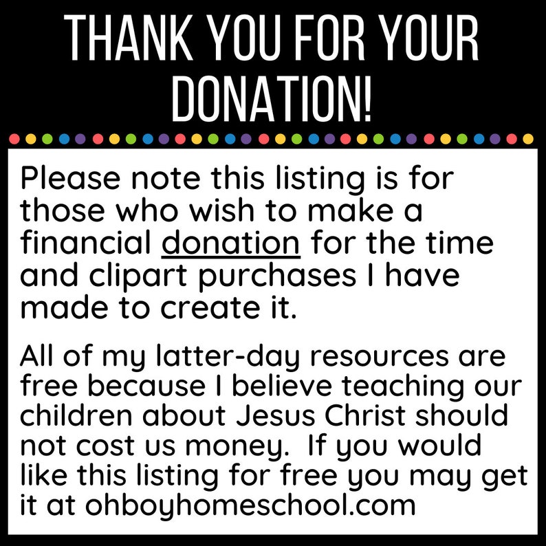 Latterday Apostle Jeopardy LDS General Conference Game Etsy