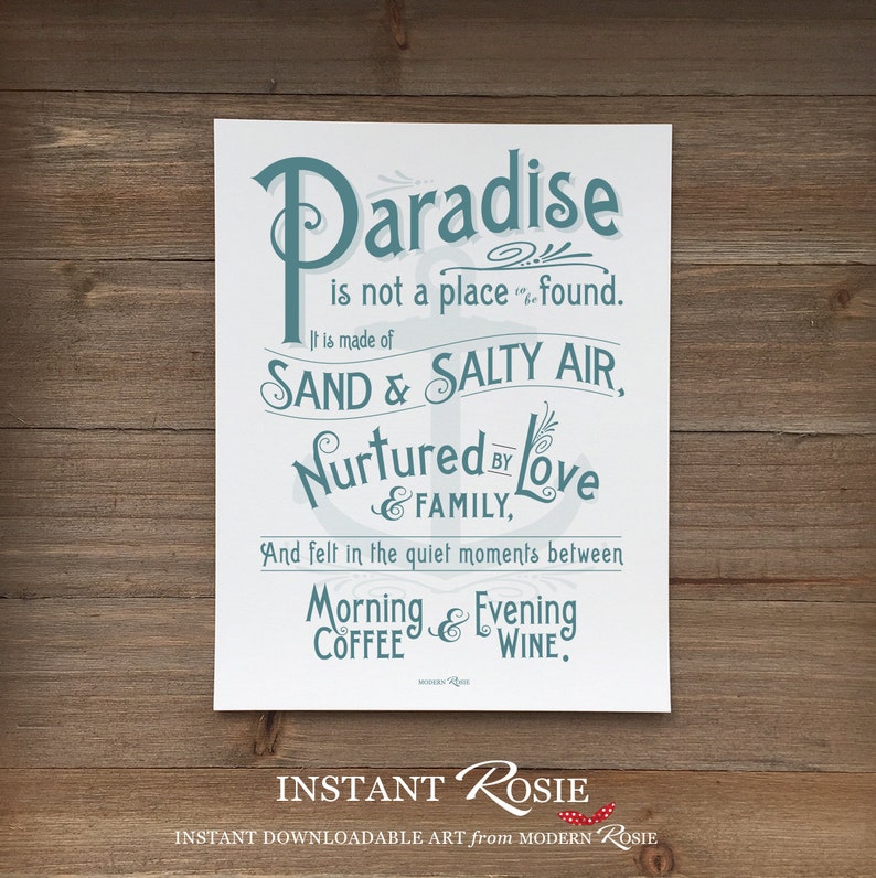 Paradise Instant download image 3