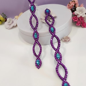 Ballroom Jewelry, rhinestone dance hair accessory, ballroom gown, sparkle dance headpiece, ballroom hairpiece, dance costume,freestyle dance