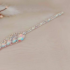 Ballroom dance, competition accessories, Rhinestone jewelry, Hairpiece, Dance accessories, Crystal jewelry, lyrical dance dress