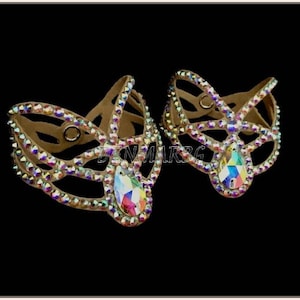 Dance Rhinestone bracelet Ballroom crystal jewelry Bracelet rhinestone jewelry Latin dance competition Ballroom jewelry bracelets accessory