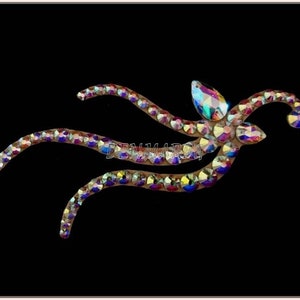 Dance hair jewelry, Ballroom jewelry, lyrical dance costume, Latin dance Hairpiece, Rhinestone jewelry, Hair accessories, Headpiece jewelry
