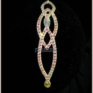 Ballroom Headpiece, Dance Hair Accessory, Hair jewelry, rhinestone head piece