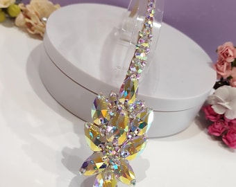 Strass Tanz Haarteil, Standard Haarschmuck, Rhythmus Latein Kopfschmuck