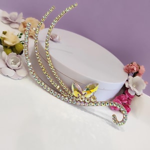 Ballroom jewelry, dance headpice, ballroom dress, dance hair accessory, rhythm latin hairpiece, dance rhinestone jewelry, dance hair piece