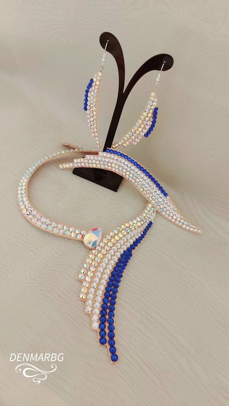 Ballroom Jewelry Ballroom Dance Jewelry Set Etsy