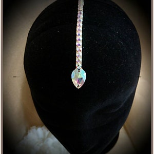 Schwarzer Kopfschmuck, blauer Strass Haarschmuck, schwarz roter Haarschmuck, Haarschmuck für Gesellschafttanz, schwarz-weißer Haarschmuck