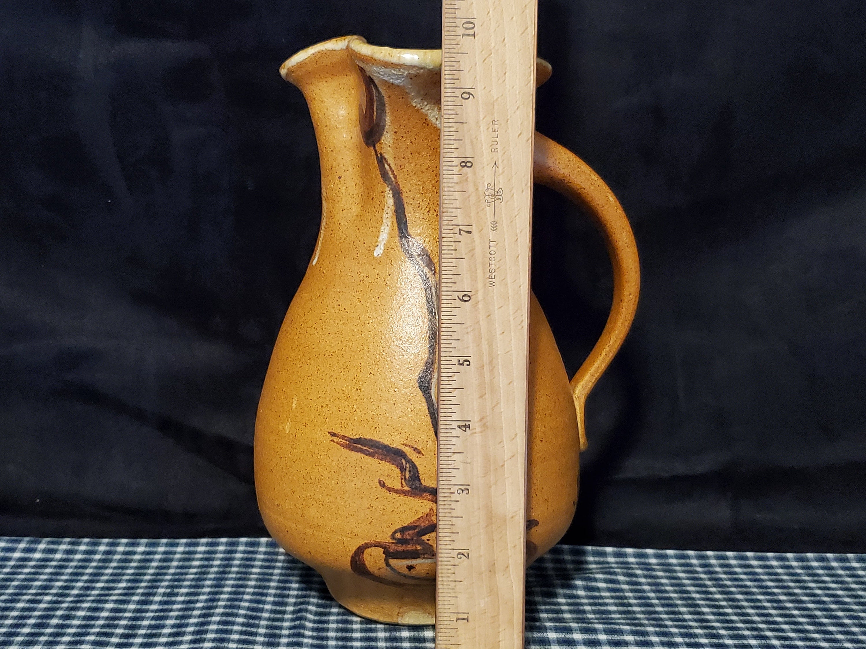 Large Pitcherfletcher Potterystudio Potteryflower Pot Etsy