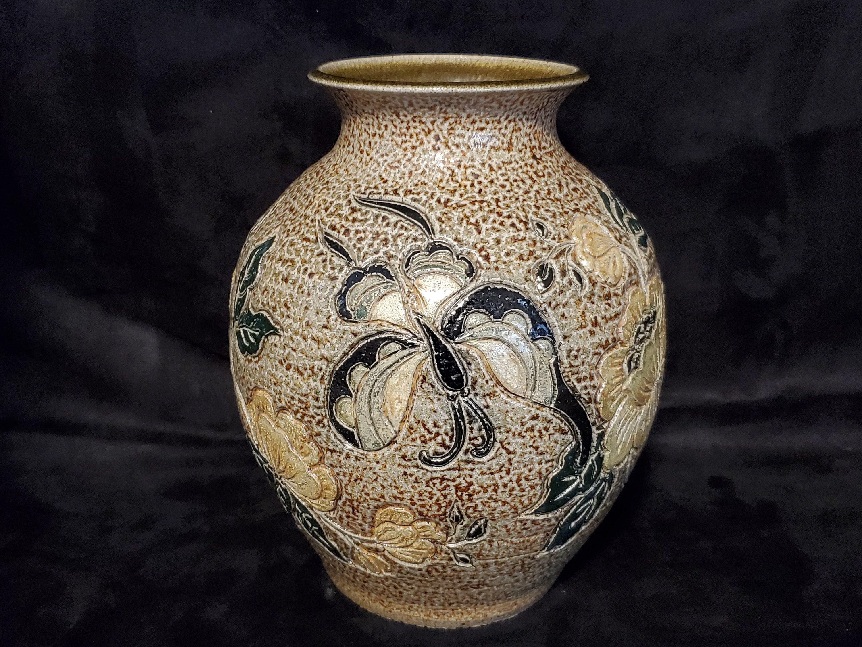 VaseFine ArtDisplayA & A PotteryStonewareHandmadeStudio Etsy