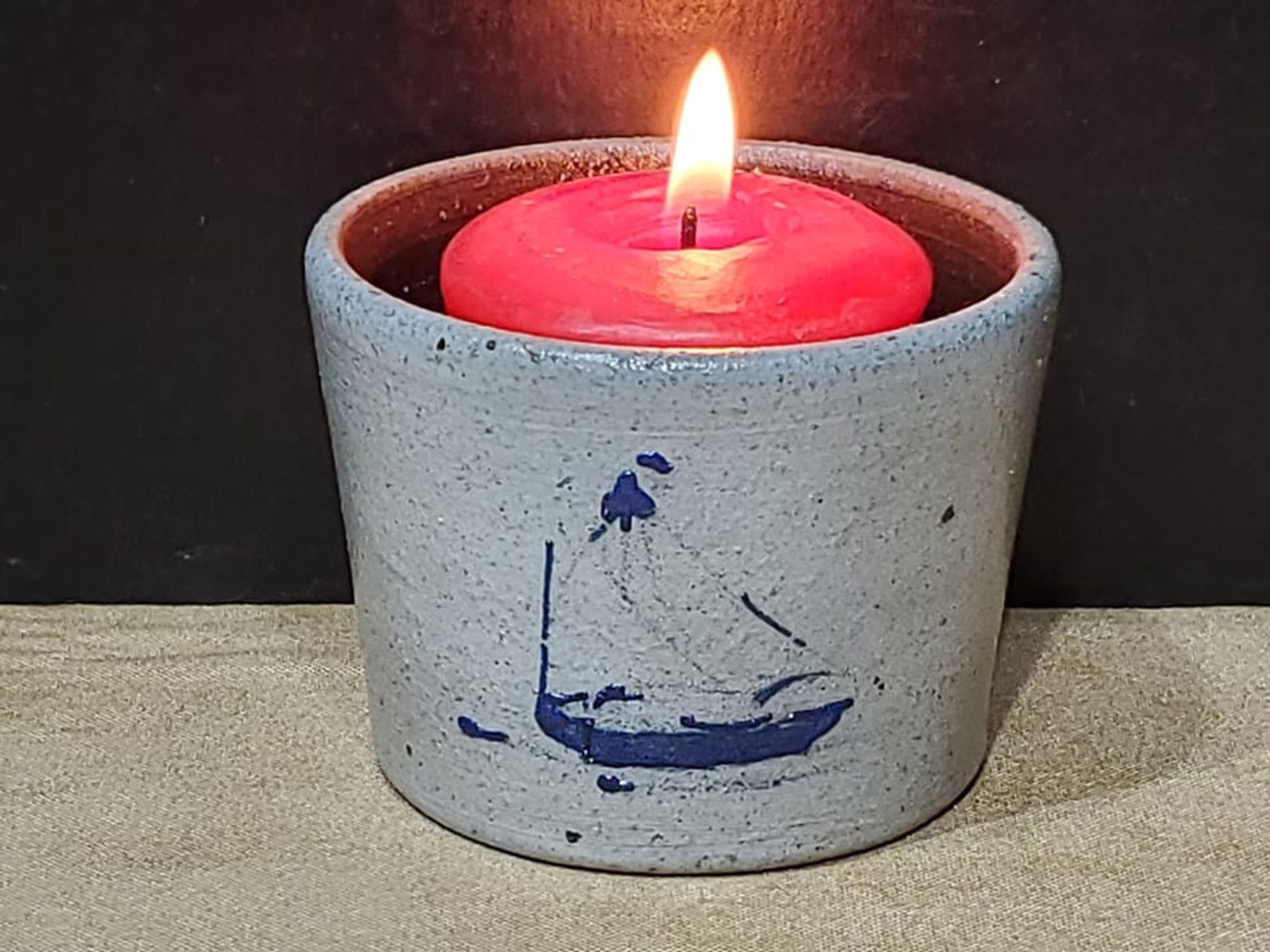 Sailboatvotive Candle Etsy