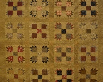 Snow Day Quilt Pattern by Shopgirl Quilts