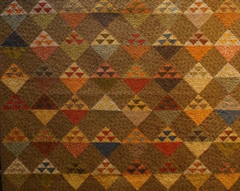 September Sunset Quilt Pattern by Shopgirl Quilts