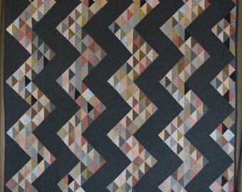 Stormy Weather quilt pattern.  51" x 72"
