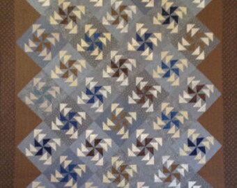 Mississippi Flyway Quilt Pattern by Shopgirl Quilts
