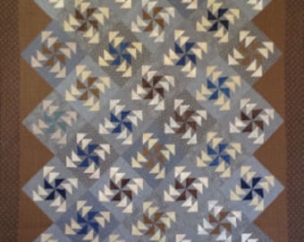 Mississippi Flyway Quilt Pattern by Shopgirl Quilts