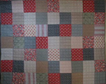 Farmhouse Comforter Quilt Pattern by Shopgirl Quilts