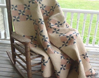 Antique Pinwheels Quilt Pattern by Shopgirl Quilts