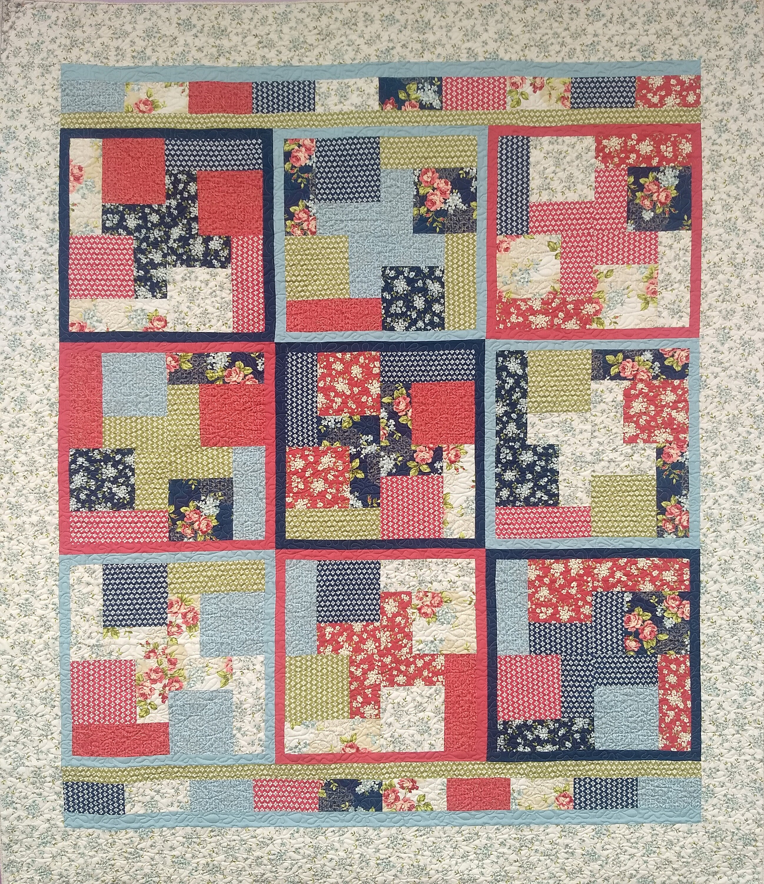 Pre Cut Spring Promise Promise of Spring Quilt 71 X 83 - Etsy