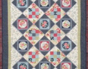 Garden Walk quilt pattern  47 x 59