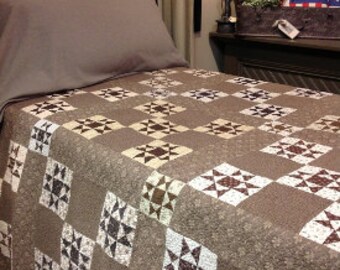 Lincoln Quilt Pattern by Shopgirl Quilts