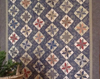 Dunlap Hollow Quilt Pattern by Shopgirl Quilts
