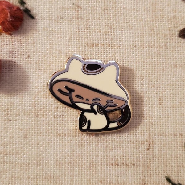 Kittyshroom Mushroom Sprite Enamel Pin