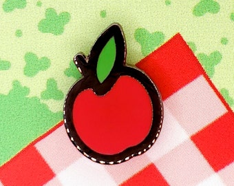 Tiny Apple Enamel Pin