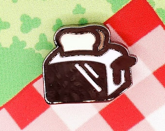 Tiny Toaster Enamel Pin