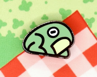 Tiny Frog Enamel Pin