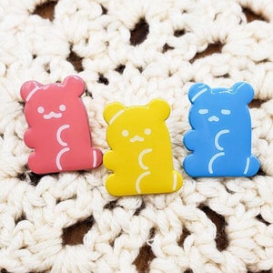 Gummy Bear enamel pins