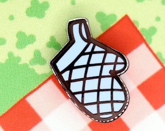 Tiny Oven Mitt Enamel Pin