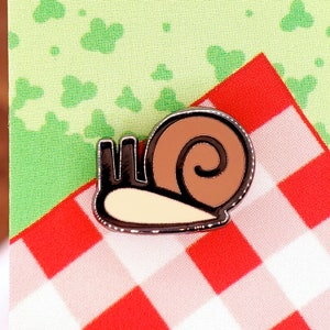 Tiny Snail Enamel Pin