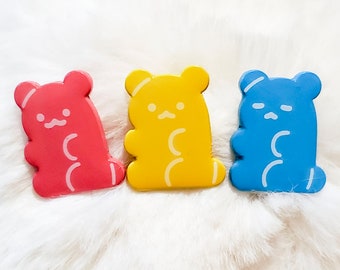 Gummy Bear enamel pins