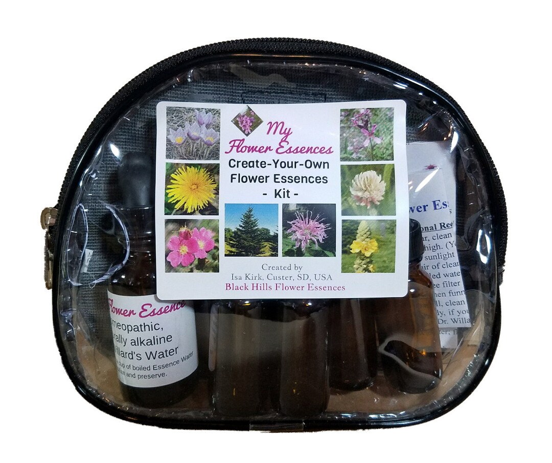 Kit Doityourself Createyourown Flower Essences Easy Etsy