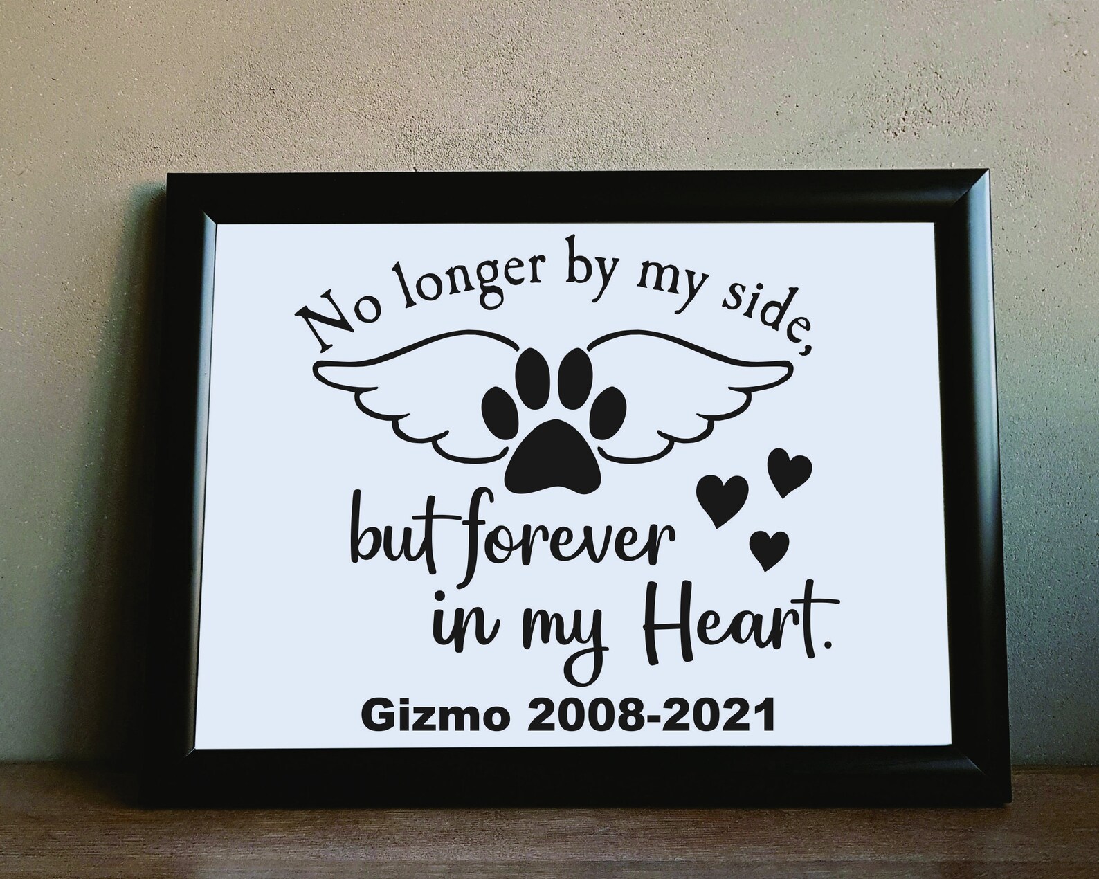 Forever in My Heart Svg Pet Memorial SVG Dog Memorial SVG - Etsy