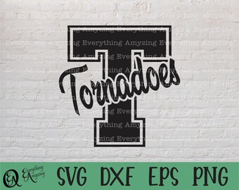 Tornadoes svg, Tornadoes Mascot svg, Tornado School Spirit, Tornadoes Cheerleading svg, Tornadoes, Cricut, Silhouette, svg, png, eps, dxf