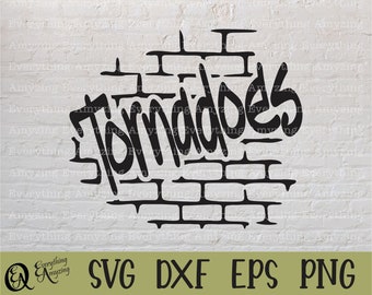 Tornadoes Graffiti svg, Tornadoes Mascot svg, Tornado School Spirit, High School svg, Team Gear svg, Cricut, Silhouette, svg, png, eps, dxf